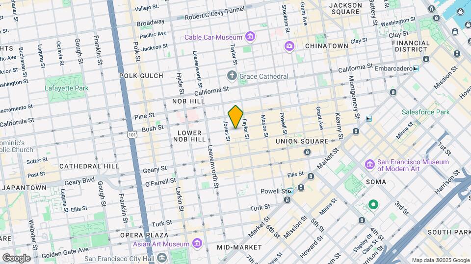 755-757 Sutter St Map and Location Details