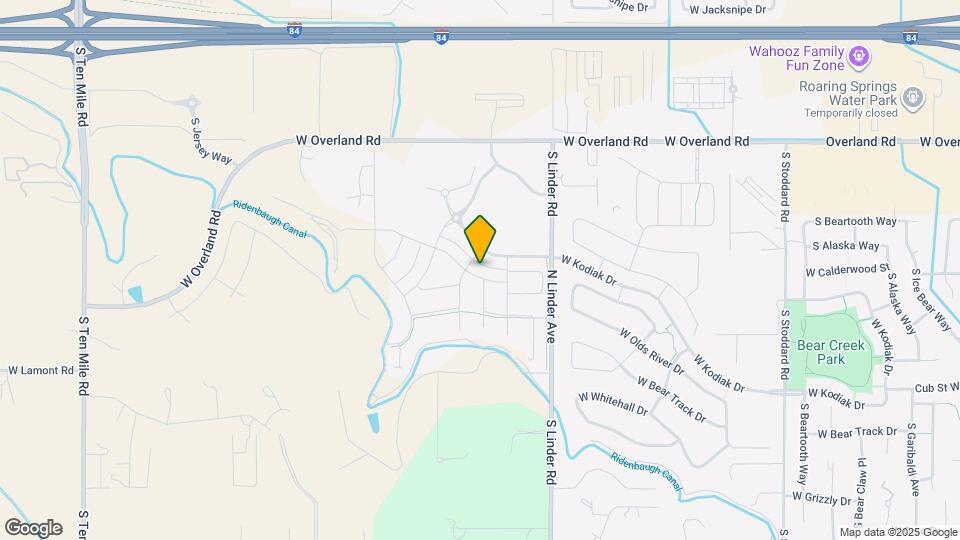 1838 W Heavy Timber Dr Map and Location Details