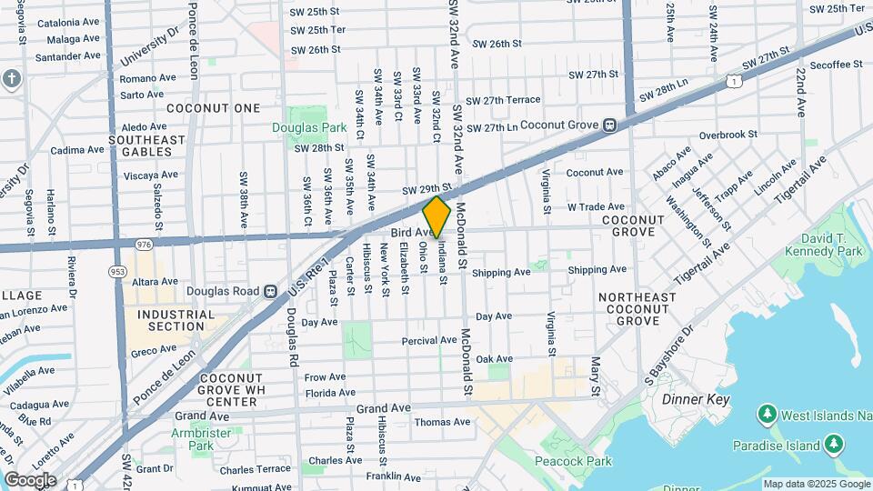 3022 Indiana St Map and Location Details