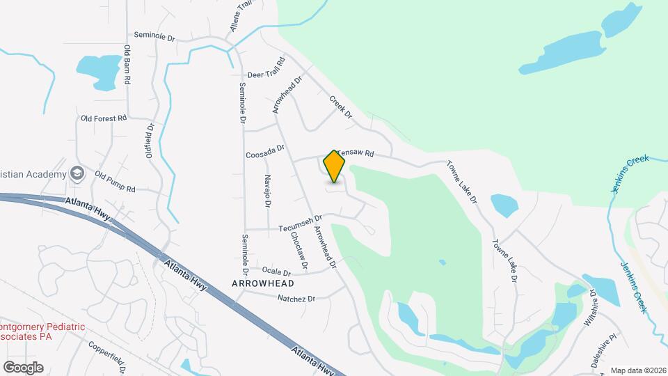 137 Hillabee Ct Map and Location Details