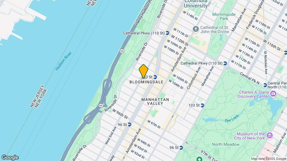 860 W End Ave, Unit 3 Mapa y Detalles de la Ubicación