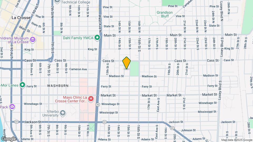 406 15th St S Map and Location Details