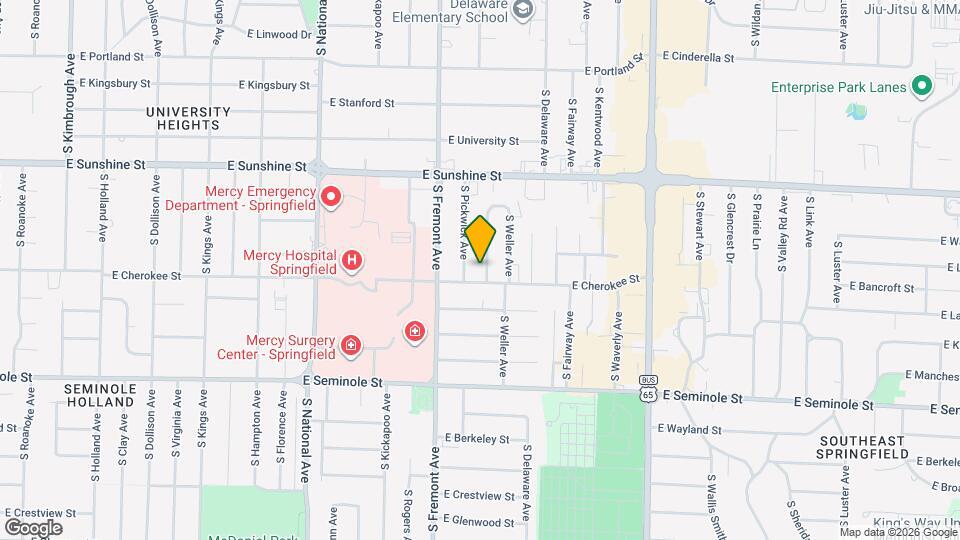 1951 S Collinson Ave Map and Location Details