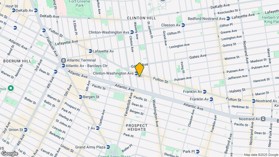 515 Clinton Ave Mapa y Detalles de la Ubicación