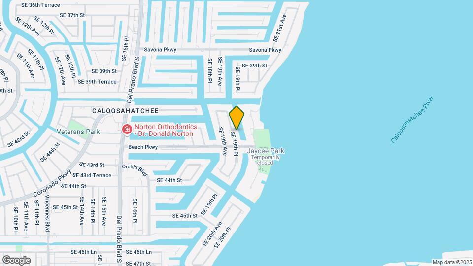 4105 SE 19th Pl Mapa y Detalles de la Ubicación