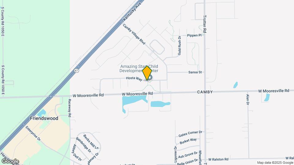 8715 Hosta Way Map and Location Details