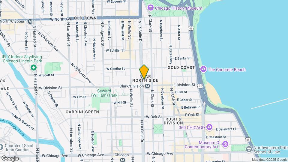 1221 N LaSalle Mapa y Detalles de la Ubicación