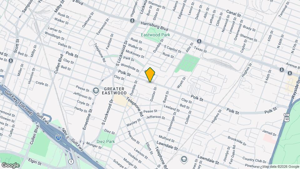 4952 Polk St, Unit SI ID1531106P Map and Location Details