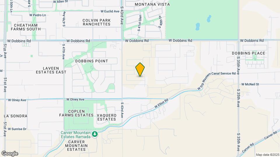 4126 W Buist Ave, Unit #2 Map and Location Details