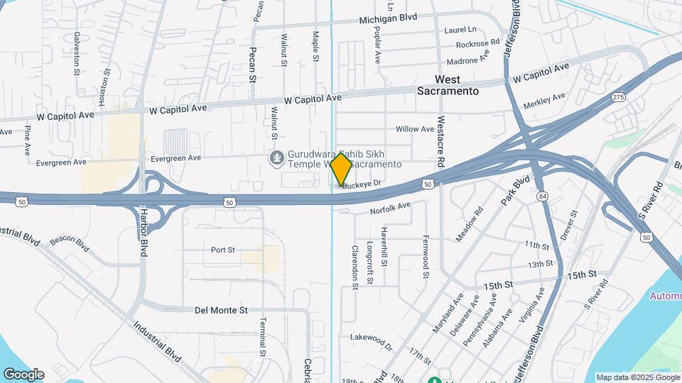 2017 Buckeye Dr Map and Location Details