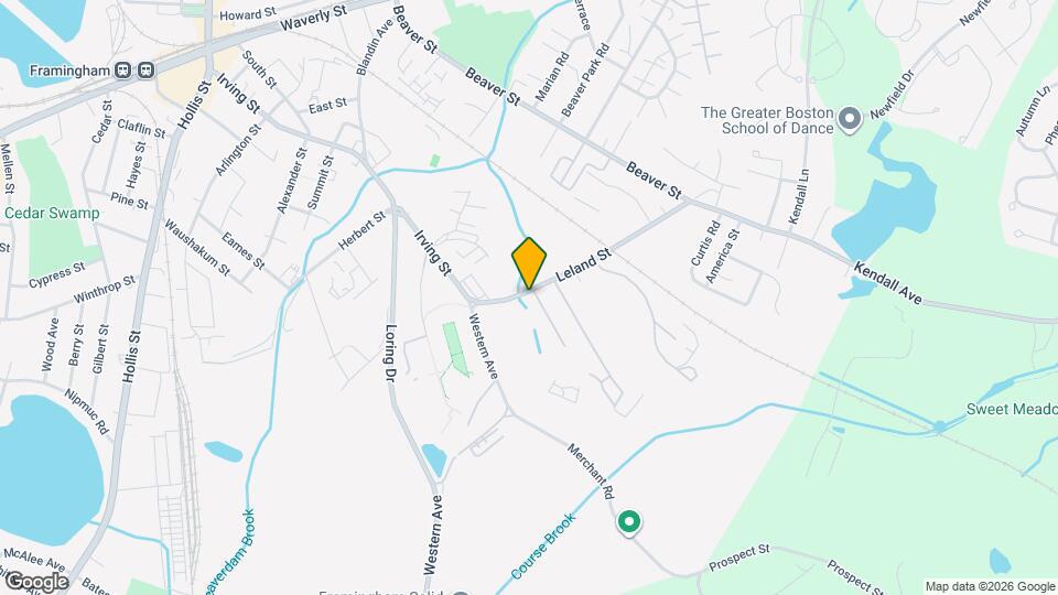 45 Leland St Map and Location Details