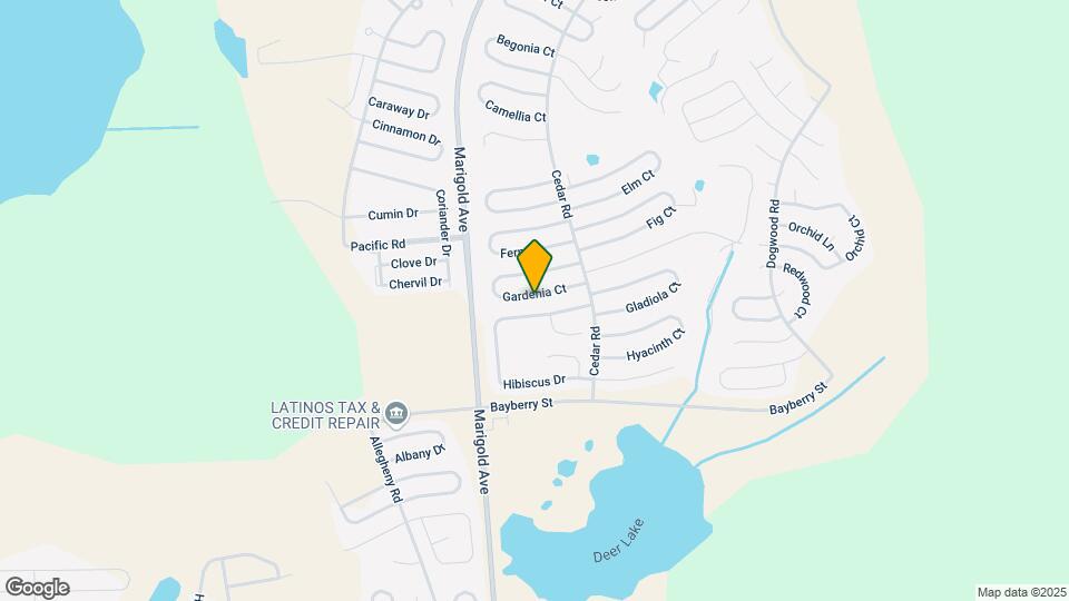 355 Gardenia Ct Map and Location Details