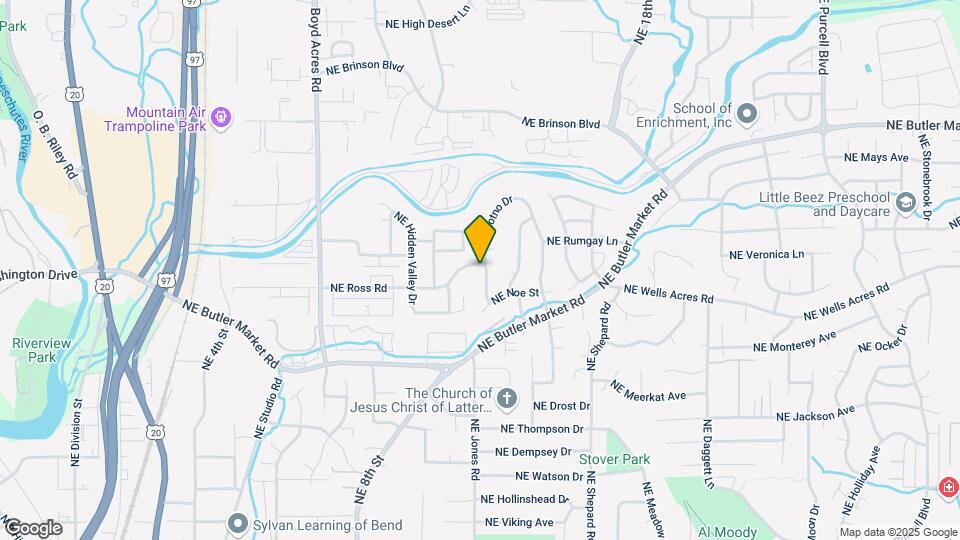 1205 NE Ross Rd Map and Location Details