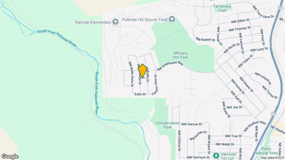 1710 NW Arcadia Dr Map and Location Details
