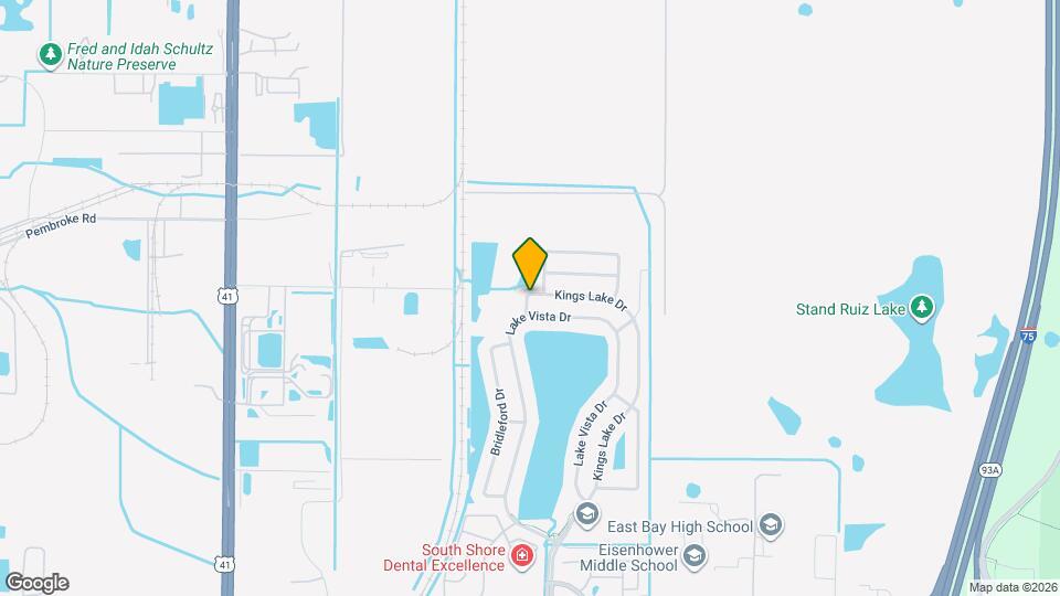 12617 Kings Lake Dr Mapa y Detalles de la Ubicación