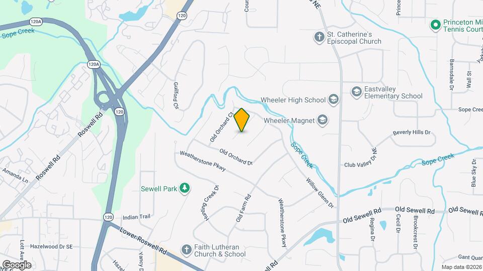 351 Clear Spring Ct Map and Location Details