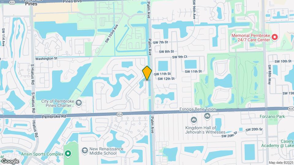 Pembroke Pines Landings Map and Location Details