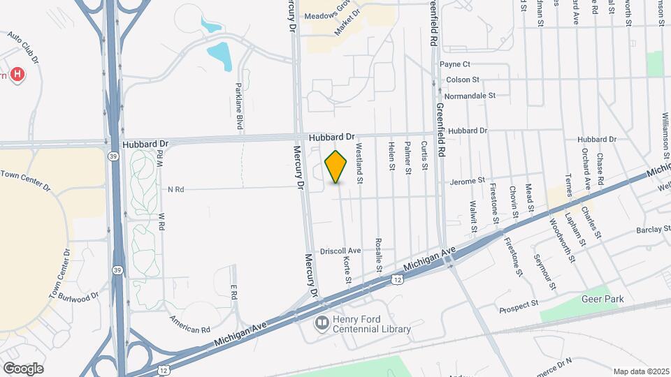 4731 Korte St Map and Location Details