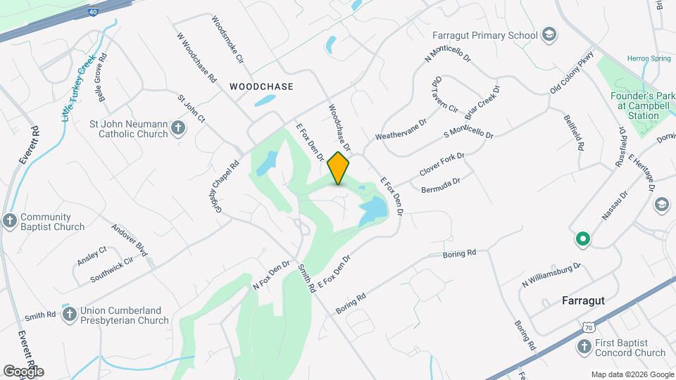 516 Lost Tree Ln Map and Location Details