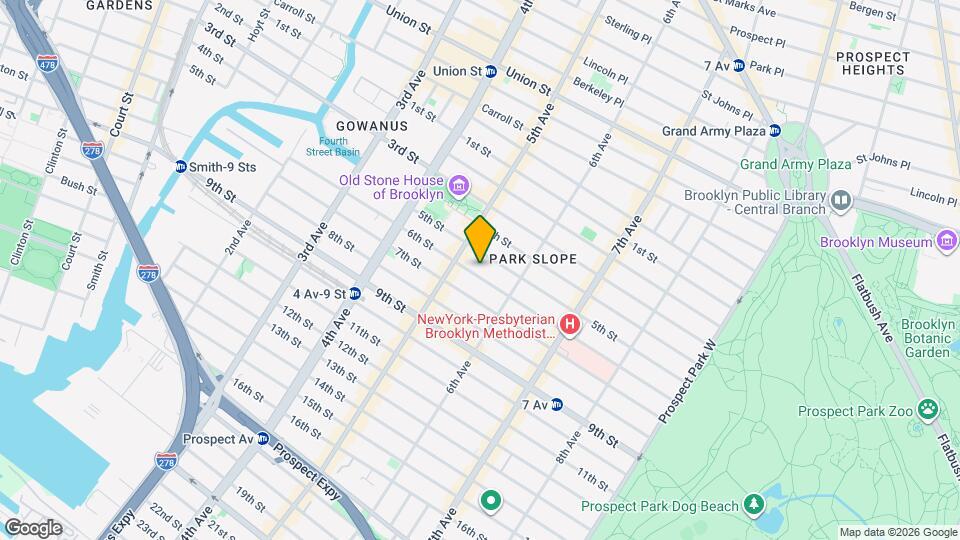 359 6th St, Unit 2 Map and Location Details