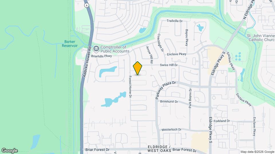 14207 Stokesmount Dr Map and Location Details