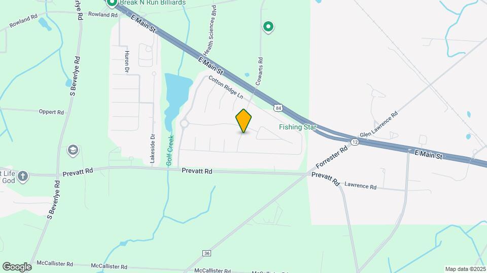 305 Courtland Dr Mapa y Detalles de la Ubicación