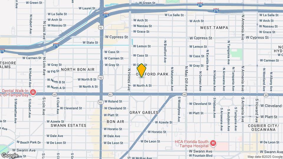 210 N Glen Ave Map and Location Details