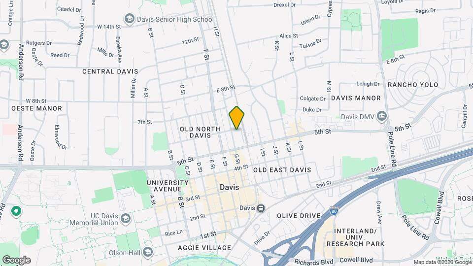 536 G St Map and Location Details