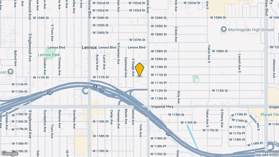 4036 W 111th St Mapa y Detalles de la Ubicación