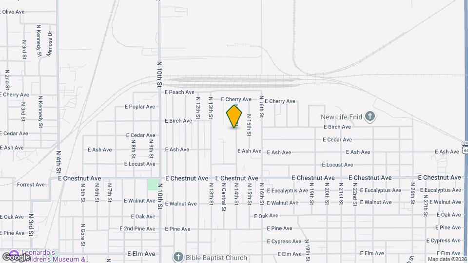 1210 N 14th St Map and Location Details