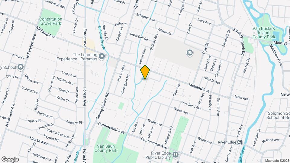 405 Terhune Ave Map and Location Details