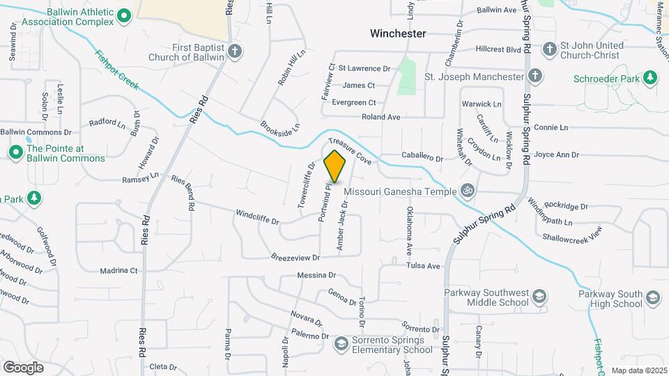 292 Portwind Pl Map and Location Details