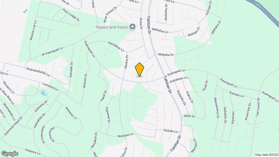 105 Keo Keo Dr Map and Location Details