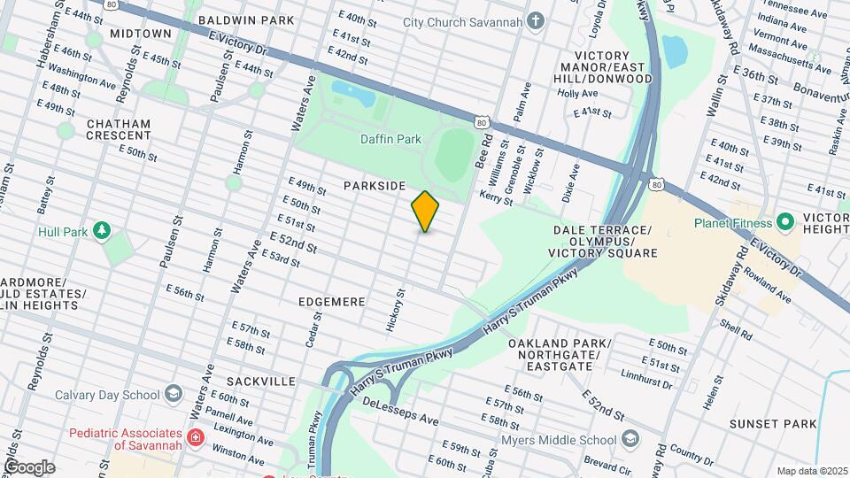 1506 E 50th St Map and Location Details