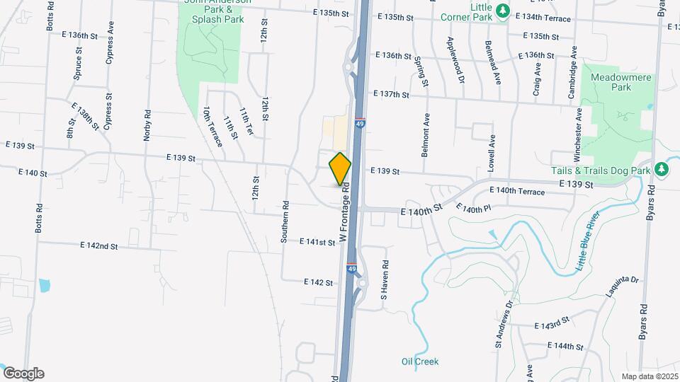 5709-5711 E 139th Ter Map and Location Details