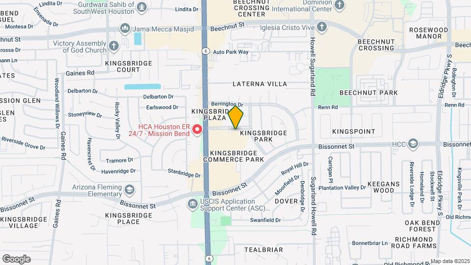14423 Parkesgate Dr Mapa y Detalles de la Ubicación