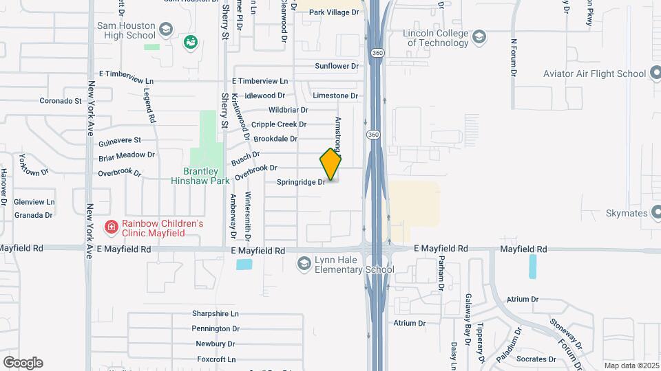 2420 Springridge Dr Map and Location Details