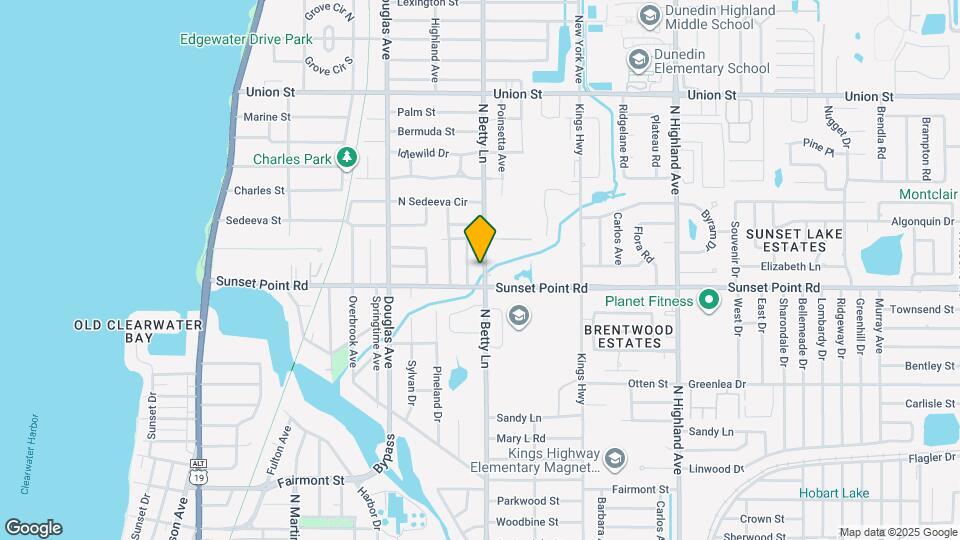 1918 N Betty Ln Map and Location Details