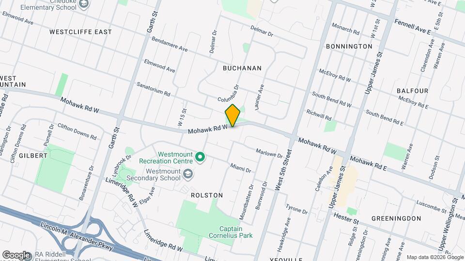 271 Mohawk Rd W Map and Location Details