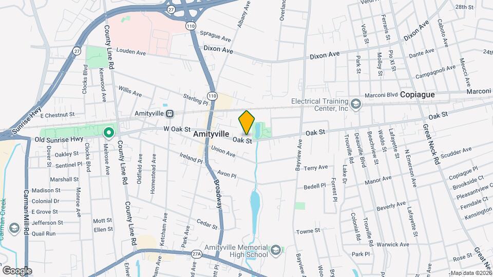 70 Oak St Map and Location Details