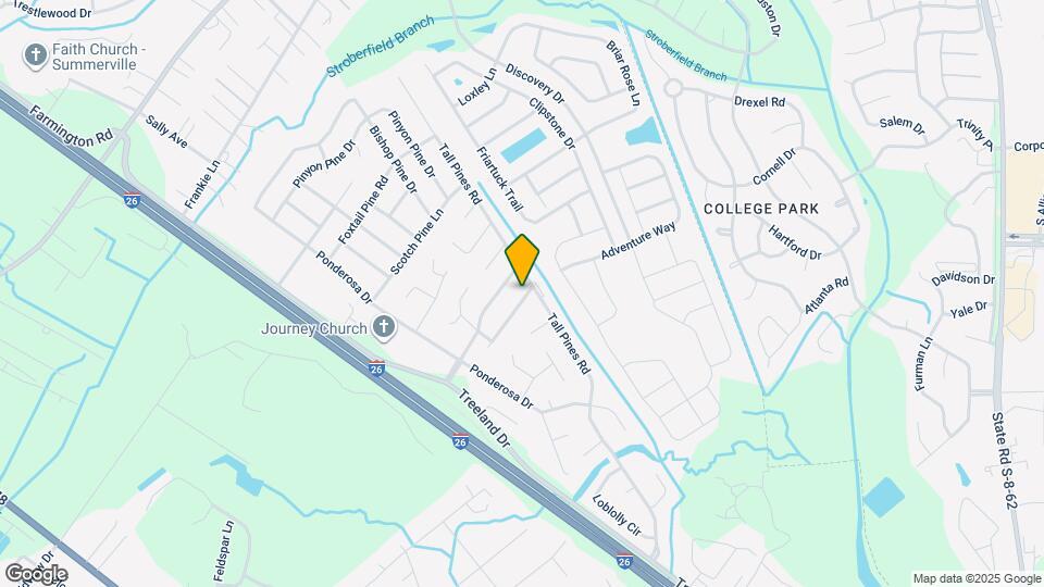 700 Cluster Pines Rd Map and Location Details