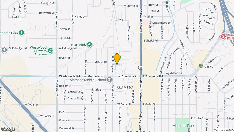 968 McKinley Ave Map and Location Details