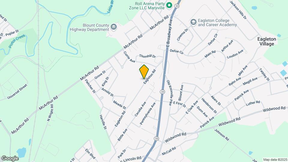 611-621 Eagleton Rd Mapa y Detalles de la Ubicación