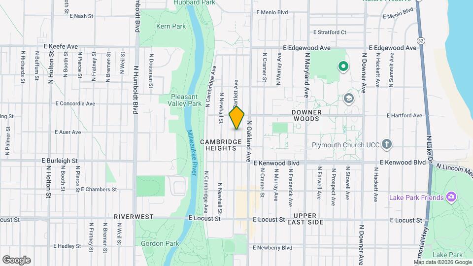 3238 N Bartlett Ave, Unit 1 Mapa y Detalles de la Ubicación