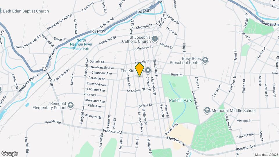 181 Madison St, Unit 2 Mapa y Detalles de la Ubicación