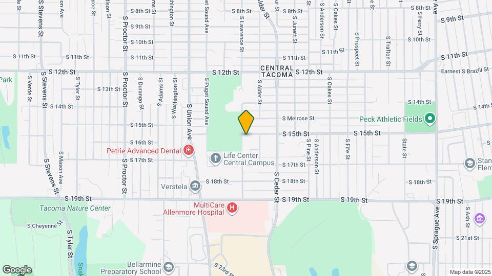 1501 S Lawrence St Map and Location Details