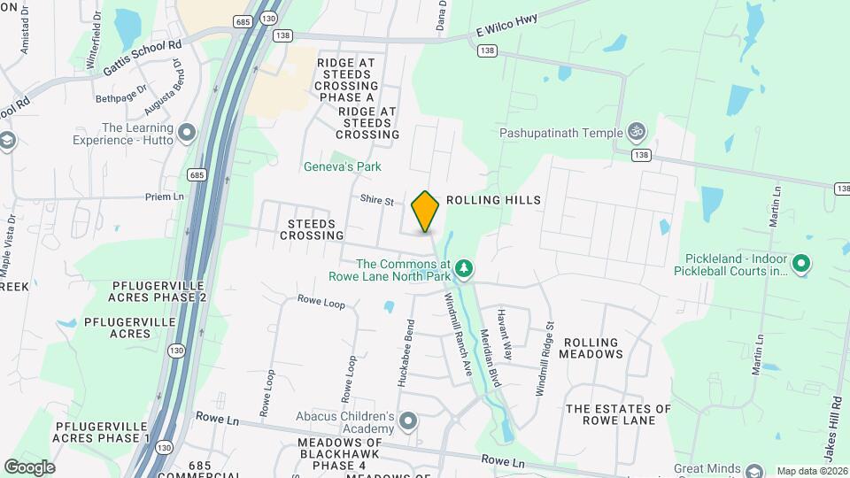 21312 Windmill Ranch Ave Map and Location Details