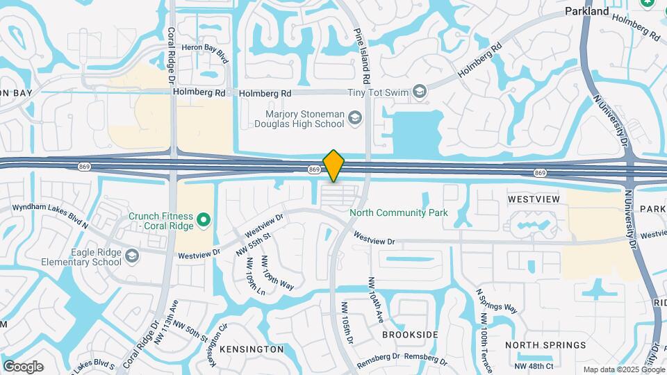 10560 NW 57th Ct Map and Location Details