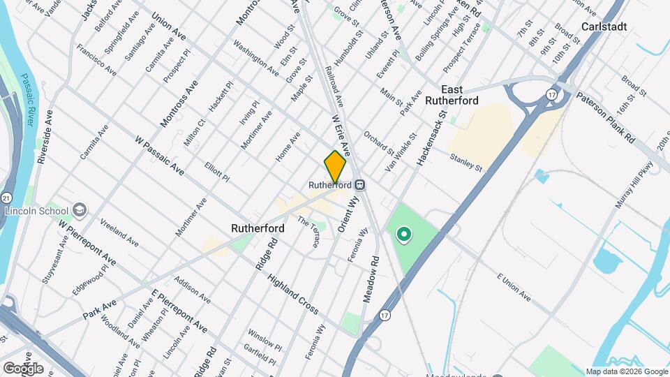 36 Park Ave Map and Location Details