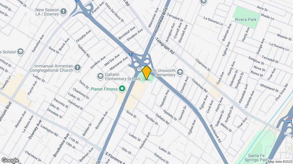 9135 Arrington Ave Map and Location Details